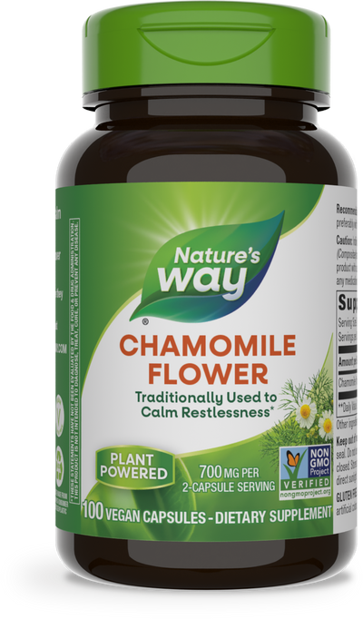 <{%PRIMARY_11600%}>Nature's Way® | Chamomile Flowers, 100 capsules