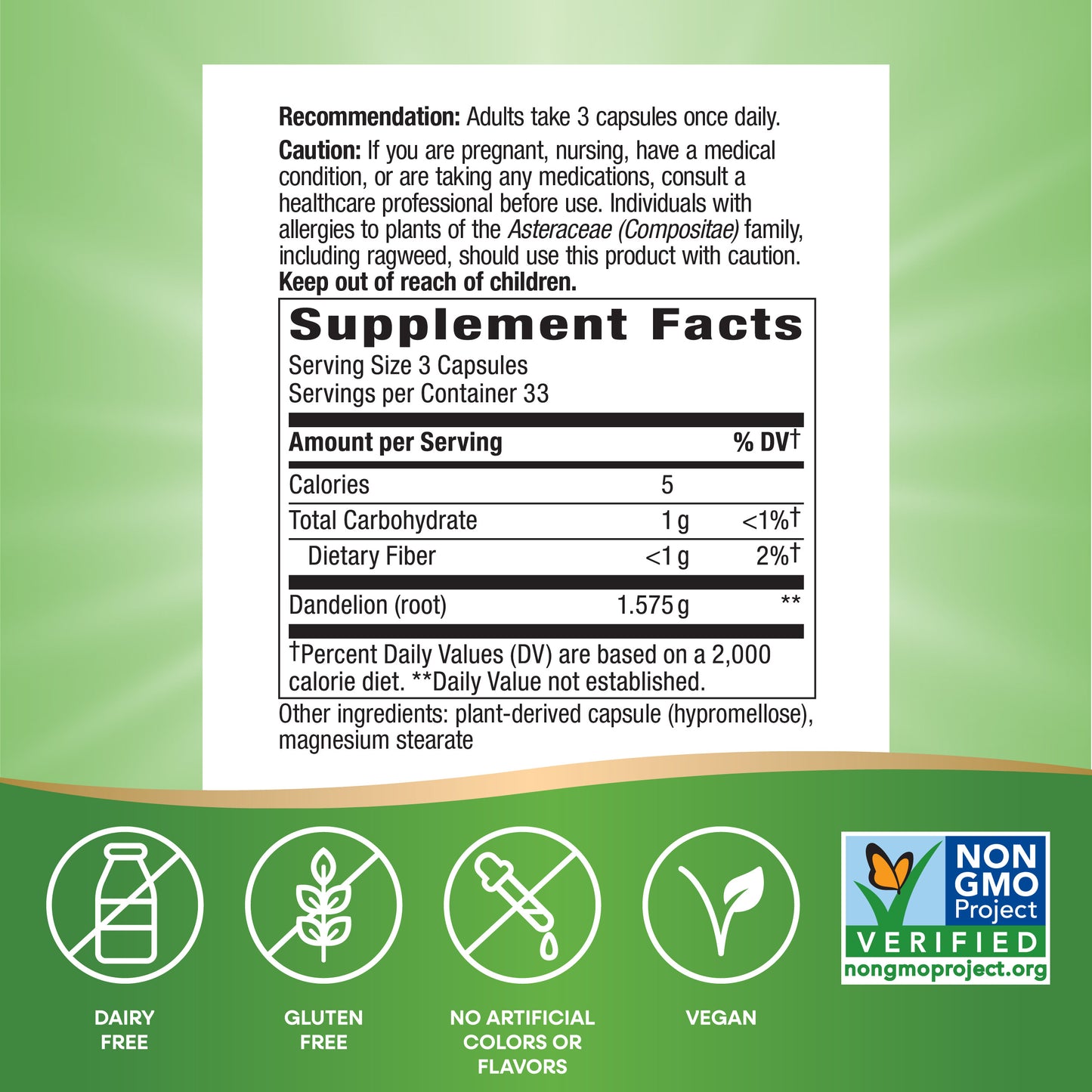 <{%MAIN14_12300%}>Nature's Way® | Dandelion Root