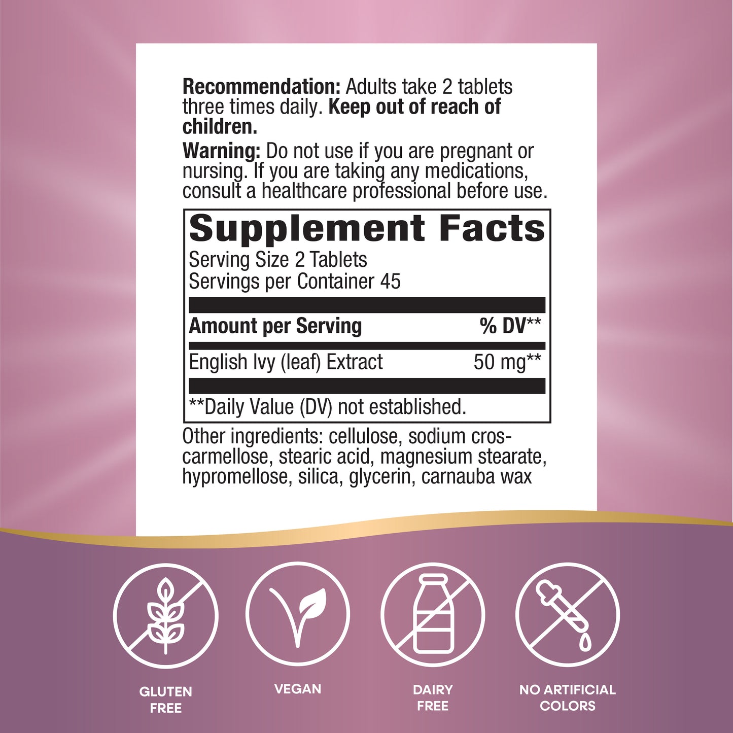 <{%MAIN6_08239%}>Nature's Way® | Ivy Extract From English Ivy