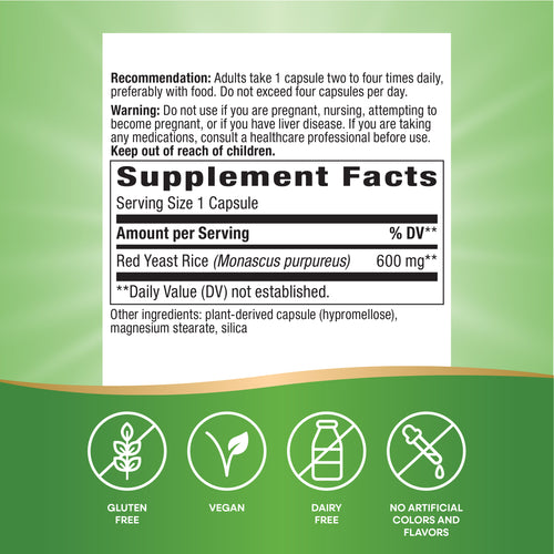 Nature's Way® | Red Yeast Rice Sku:15540