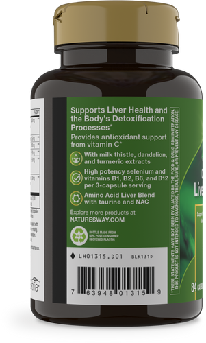 Nature's Way® | Complete Liver Cleanse - left side of pack Sku:01315