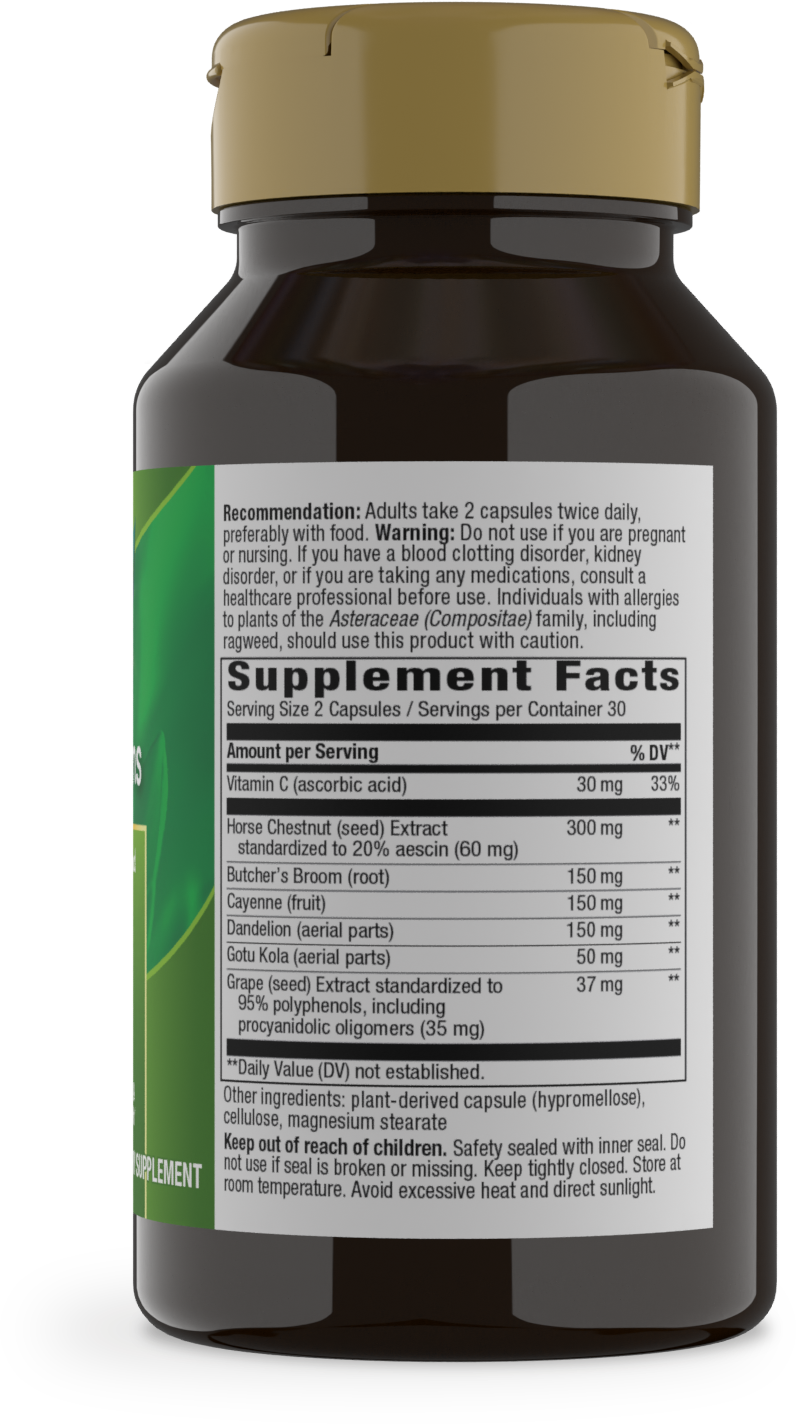 <{%MAIN2_79270%}>Nature's Way® | Leg Veins Premium Blend - right side of pack