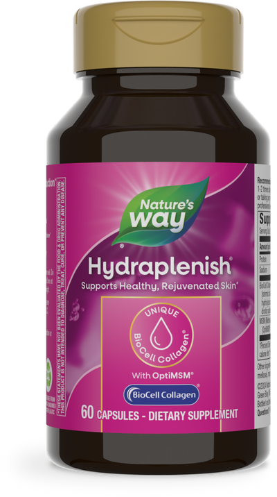 <{%PRIMARY_15603%}>Nature's Way® | Hydraplenish with MSM, 60 capsules