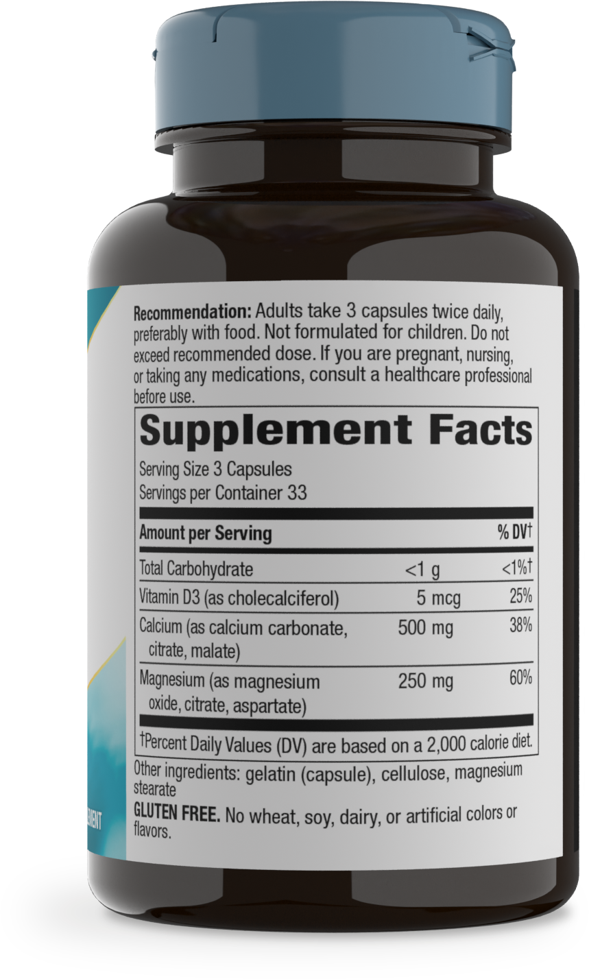 <{%MAIN9_41420%}>Nature's Way® | Calcium-Magnesium-Vitamin D - right side of pack