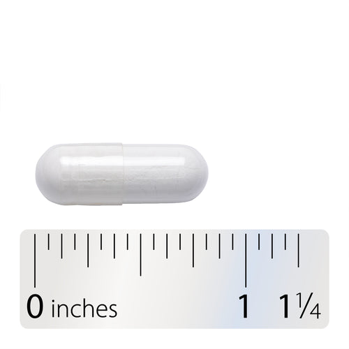 Nature's Way® | Vitamin B1 High Potency Thiamin HCl - Capsule and ruler Sku:40411