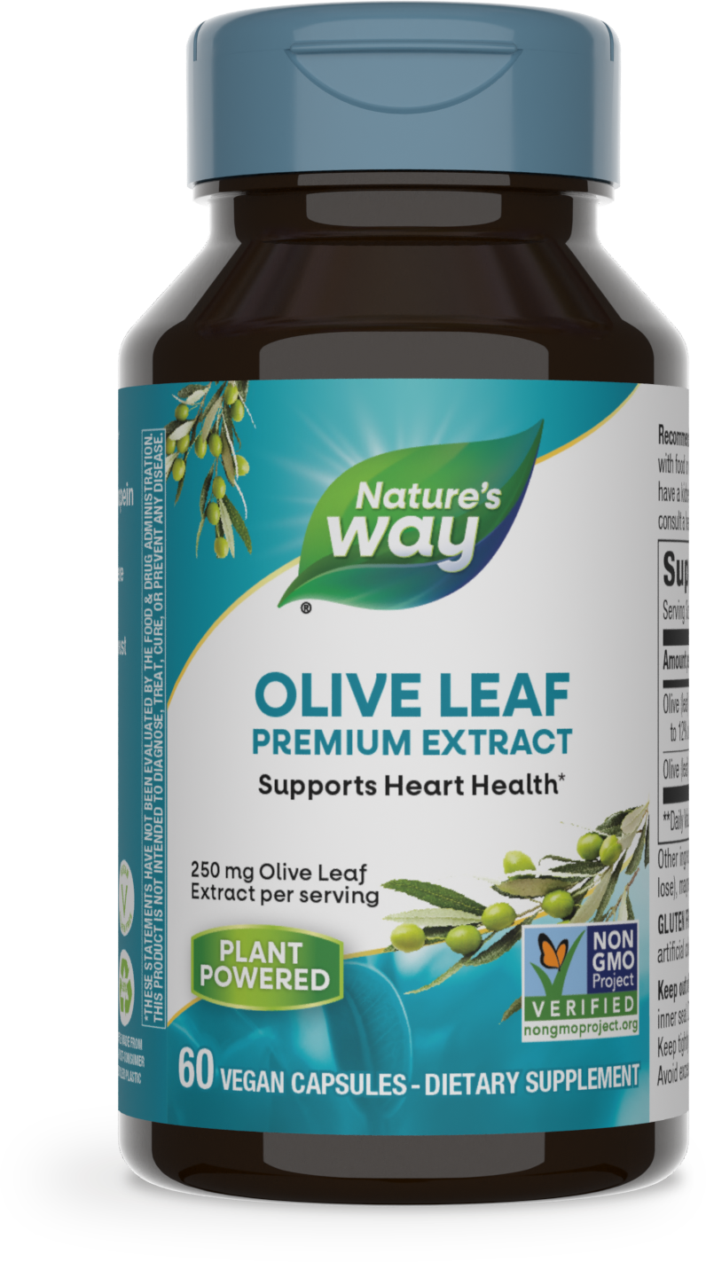 <{%PRIMARY_64000%}>Nature's Way® | Olive Leaf Premium Extract, 60 capsules