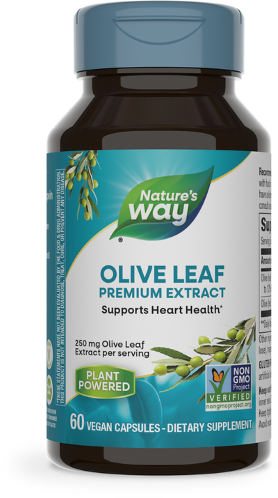 <{%PRIMARY_64000%}>Nature's Way® | Olive Leaf Premium Extract, 60 capsules