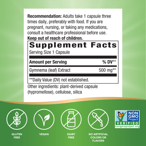 Nature's Way® | Gymnema Premium Extract Sku:63700
