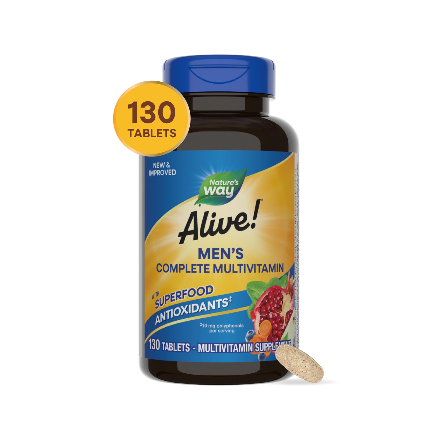 <{%MAIN7_13716%}>Nature's Way® | Alive! Men's Complete Multivitamin