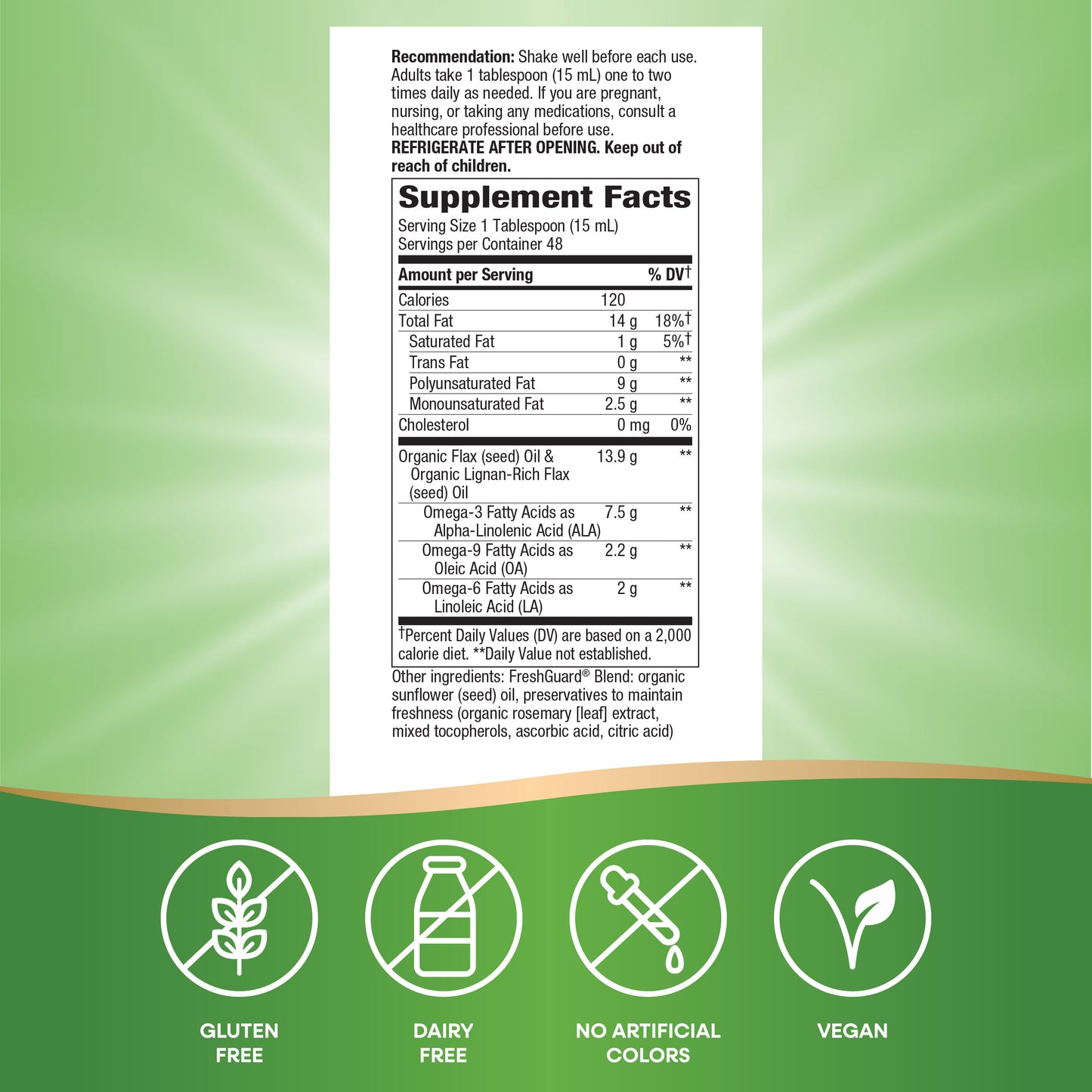 <{%MAIN13_15429%}>Nature's Way® | Organic Flax Oil Super Lignan