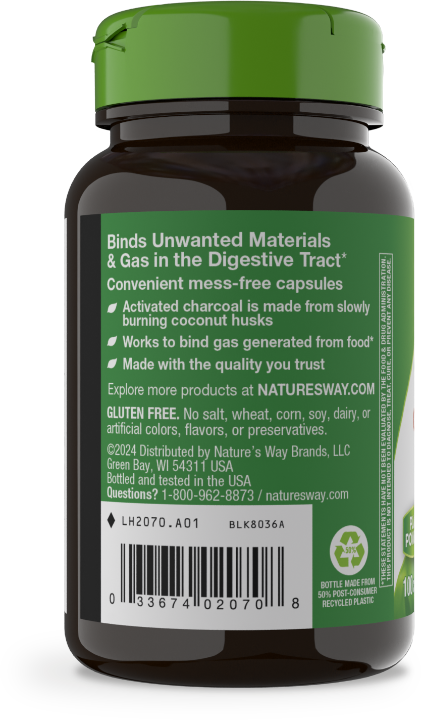 <{%MAIN10_2070%}>Nature's Way® | Activated Charcoal - left side of pack