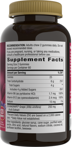 Nature's Way® | Brain Fuel - right side of pack Sku:14472