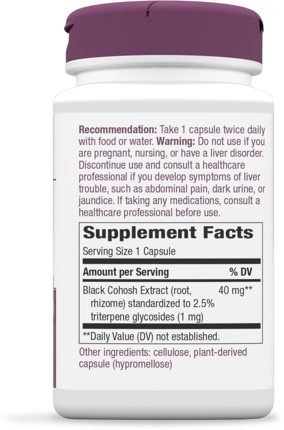 <{%MAIN1_15353%}>Nature's Way® | Black Cohosh Premium Extract - right side of pack