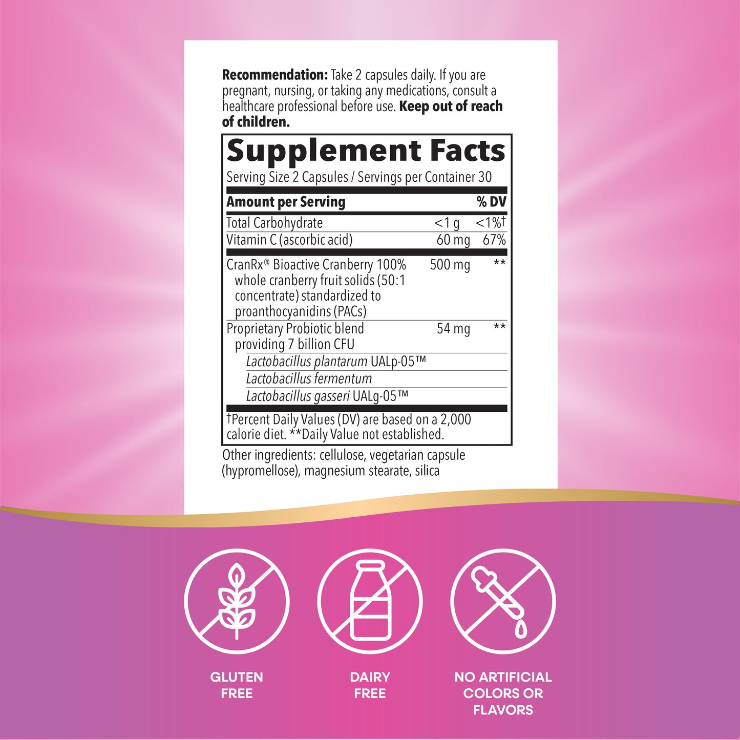 <{%MAIN6_11861%}>Nature's Way® | CranRx Women's Care with Probiotics