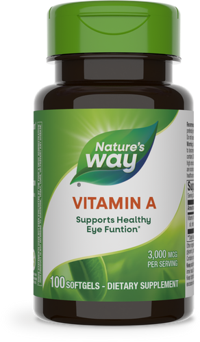 Nature's Way® | Vitamin A, 100 softgels Sku:40110