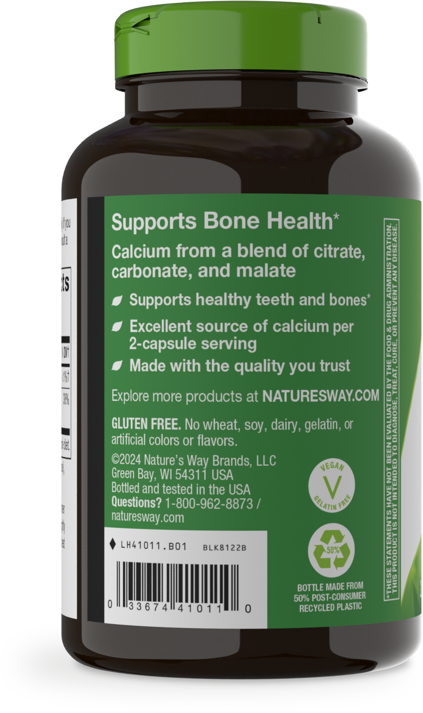 <{%MAIN3_41011%}>Nature's Way® | Calcium Citrate Carbonate & Malate - left side of pack