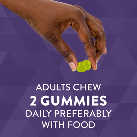 Quercetin Gummies with Zinc Supplement Facts