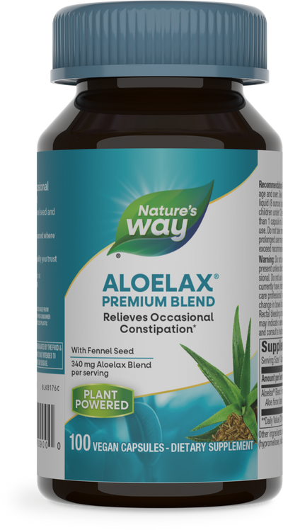 <{%PRIMARY_900%}>Nature's Way® | Aloelax Premium Blend, 100 capsules