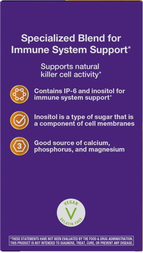Nature's Way® | Cell Forté IP-6 & Inositol - left side of pack Sku:05802