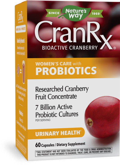 <{%PRIMARY_11861%}>Nature's Way® | CranRx Women's Care with Probiotics, 60 capsules