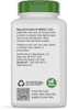 Nature's Way® | Fenugreek Seed - back of pack Sku:11924