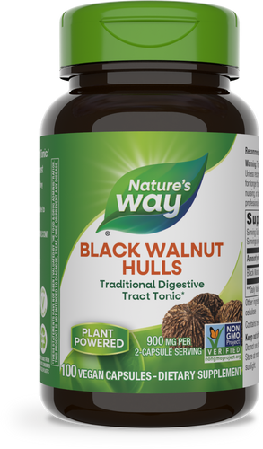 Nature's Way® | Black Walnut Hulls, 100 capsules Sku:10600