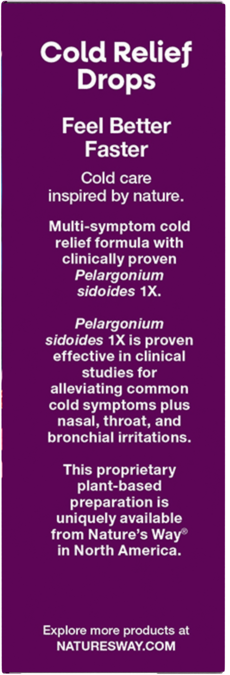 <{%MAIN12_15790%}>Nature's Way® | Umcka ColdCare Original Drops - right side of pack