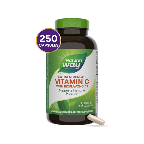 Nature's Way® | Vitamin C with Bioflavonoids Extra Strength Sku:15465