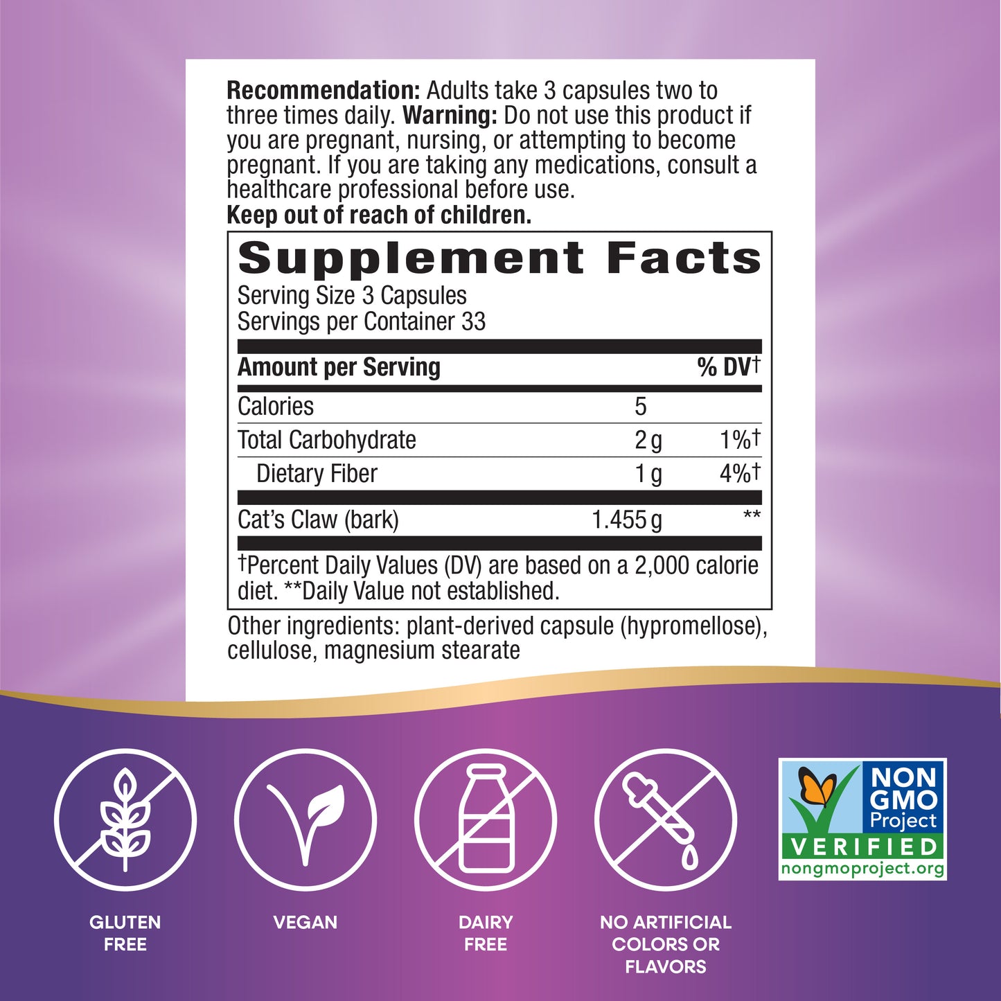 <{%MAIN6_11450%}>Nature's Way® | Cat's Claw Bark