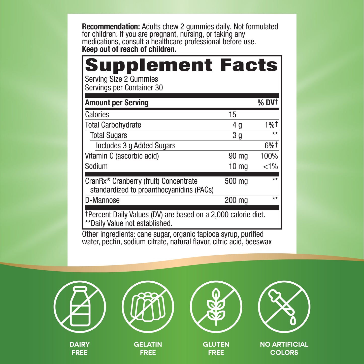 <{%MAIN13_10485%}>Nature's Way® | CranRx Gummies