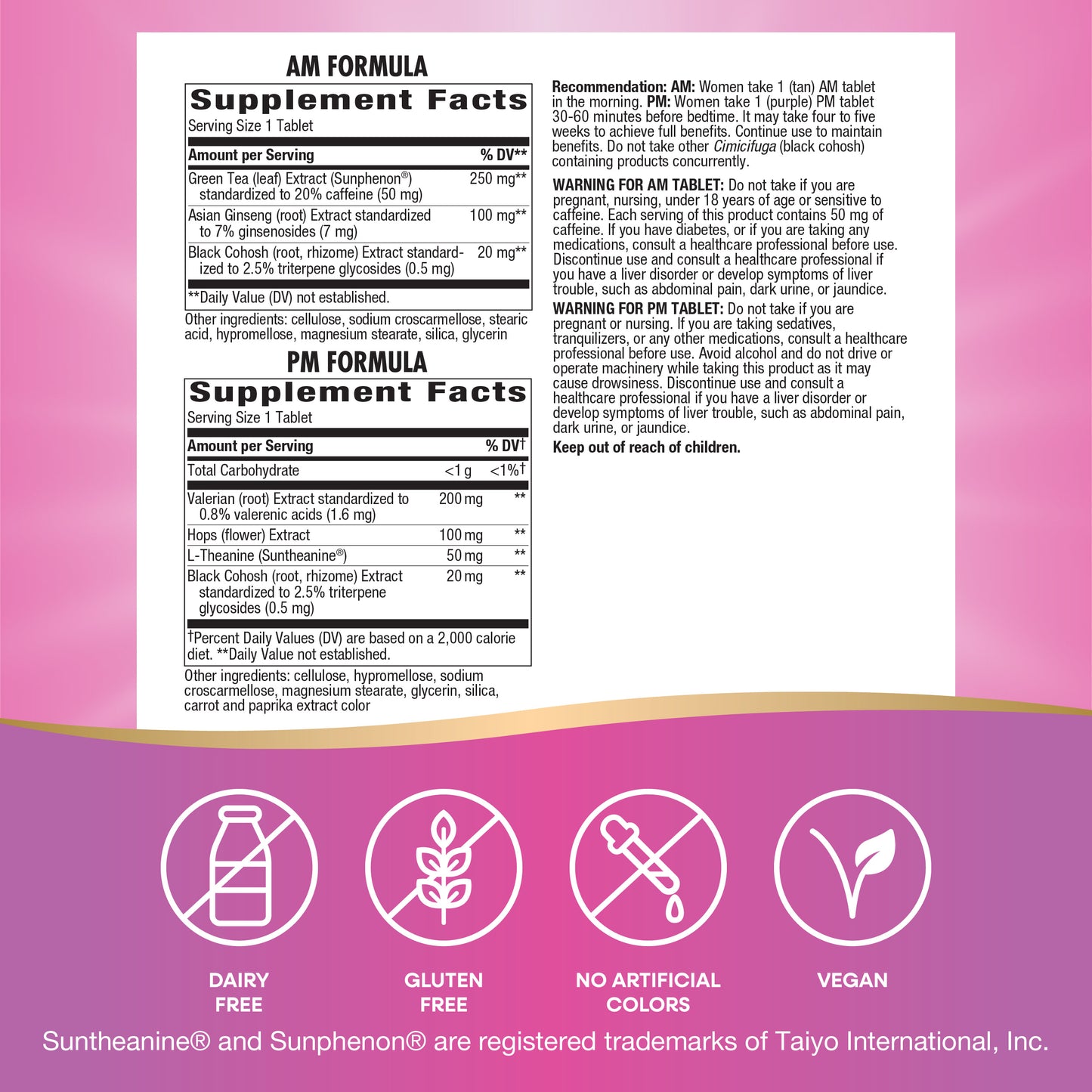 <{%MAIN7_07206%}>Nature's Way® | AM/PM Menopause Formula