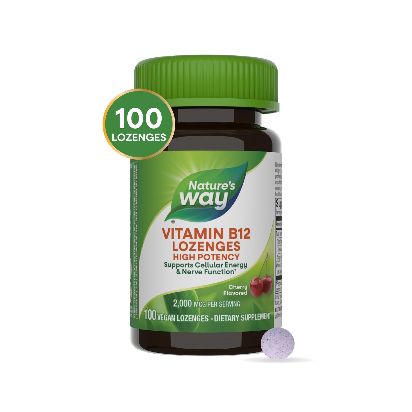 <{%MAIN7_40440%}>Nature's Way® | Vitamin B12 Lozenges High Potency