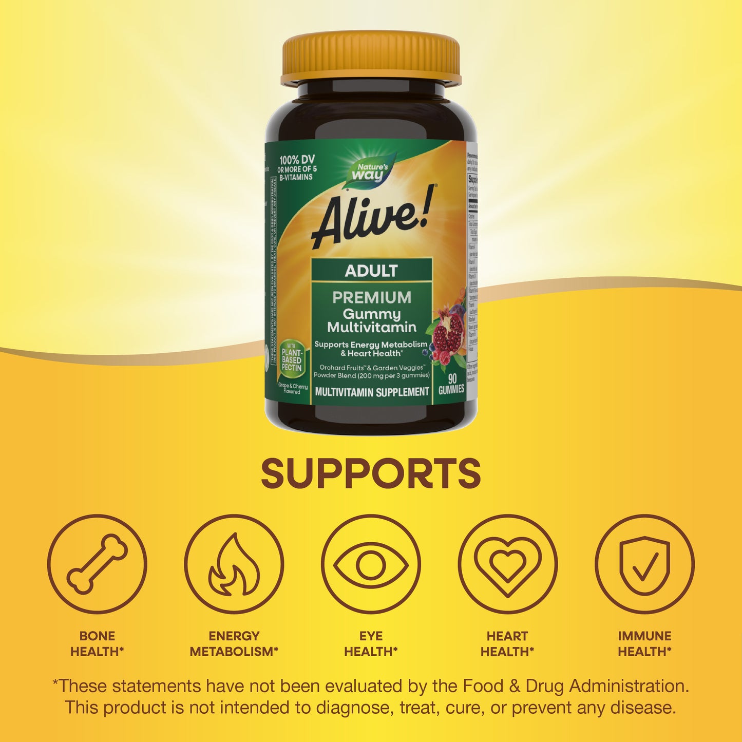 <{%MAIN5_15817%}>Nature's Way® | Alive! Adult Premium Gummy Multivitamin