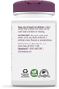 Nature's Way® | Black Cohosh Premium Extract - back of pack Sku:15353