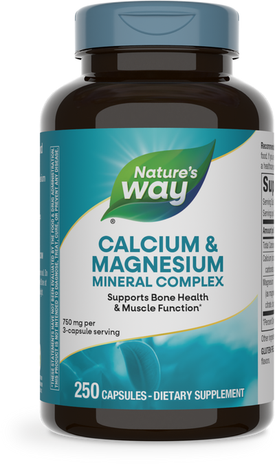 <{%PRIMARY_41311%}>Nature's Way® | Calcium & Magnesium, 250 capsules