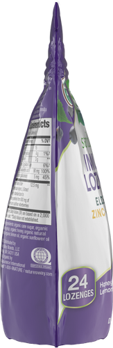 Nature's Way® | Sambucus Immune Lozenges - right side of pack Sku:12089