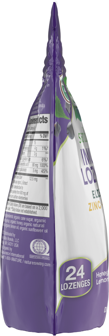<{%MAIN8_12089%}>Nature's Way® | Sambucus Immune Lozenges - right side of pack