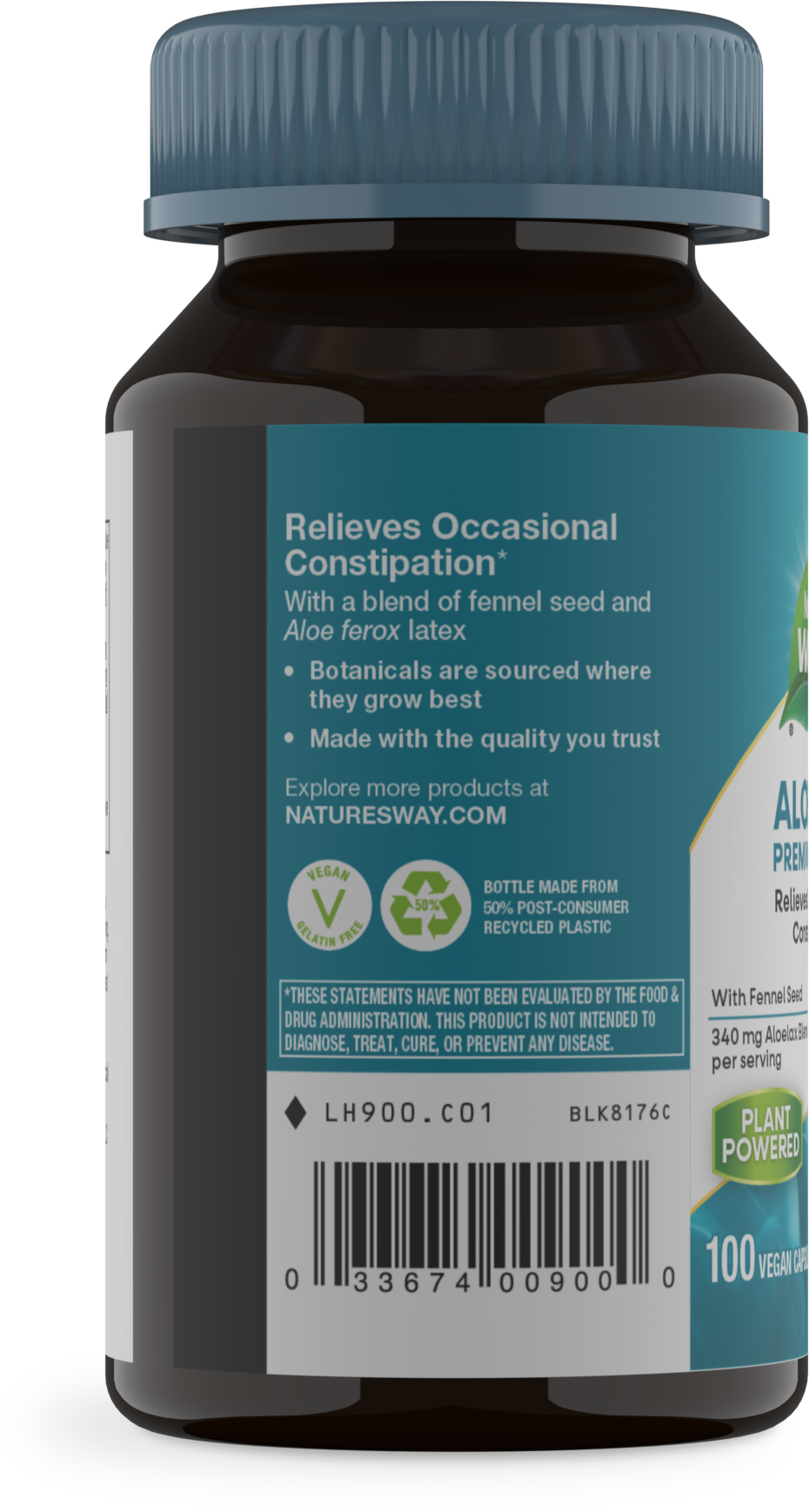 <{%MAIN3_900%}>Nature's Way® | Aloelax Premium Blend - left side of pack