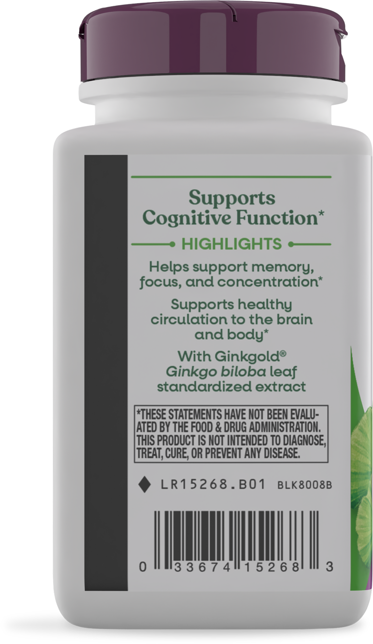 <{%MAIN3_15268%}>Nature's Way® | Ginkgold - left side of pack
