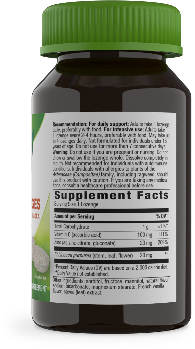 <{%MAIN2_41092%}>Nature's Way® | Zinc Lozenges - right side of pack