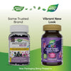 Nature's Way® | Sambucus Kids Cough Relief + Immune Gummies - package updates old to new Sku:13676