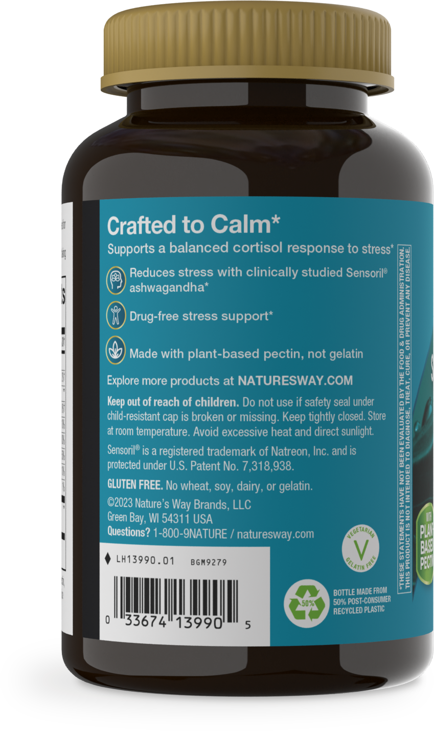 <{%MAIN10_13990%}>Nature's Way® | Stress Defense Gummies - left side of pack