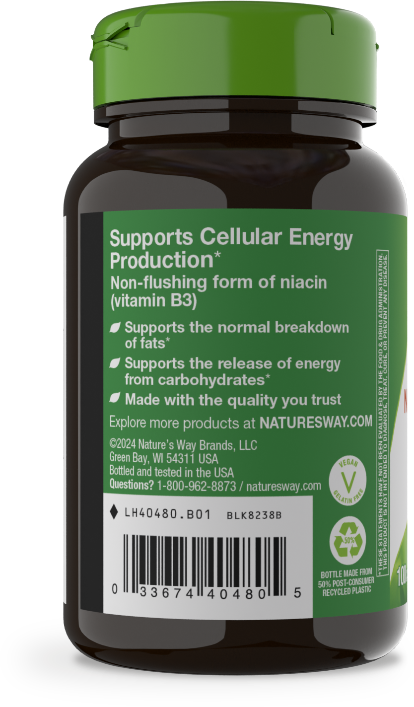 <{%MAIN3_40480%}>Nature's Way® | Niacinamide - left side of pack