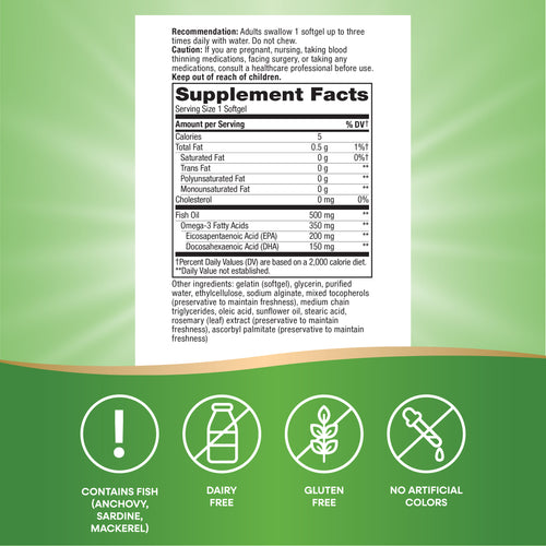 Nature's Way® | Super Fisol Fish Oil Sku:15518