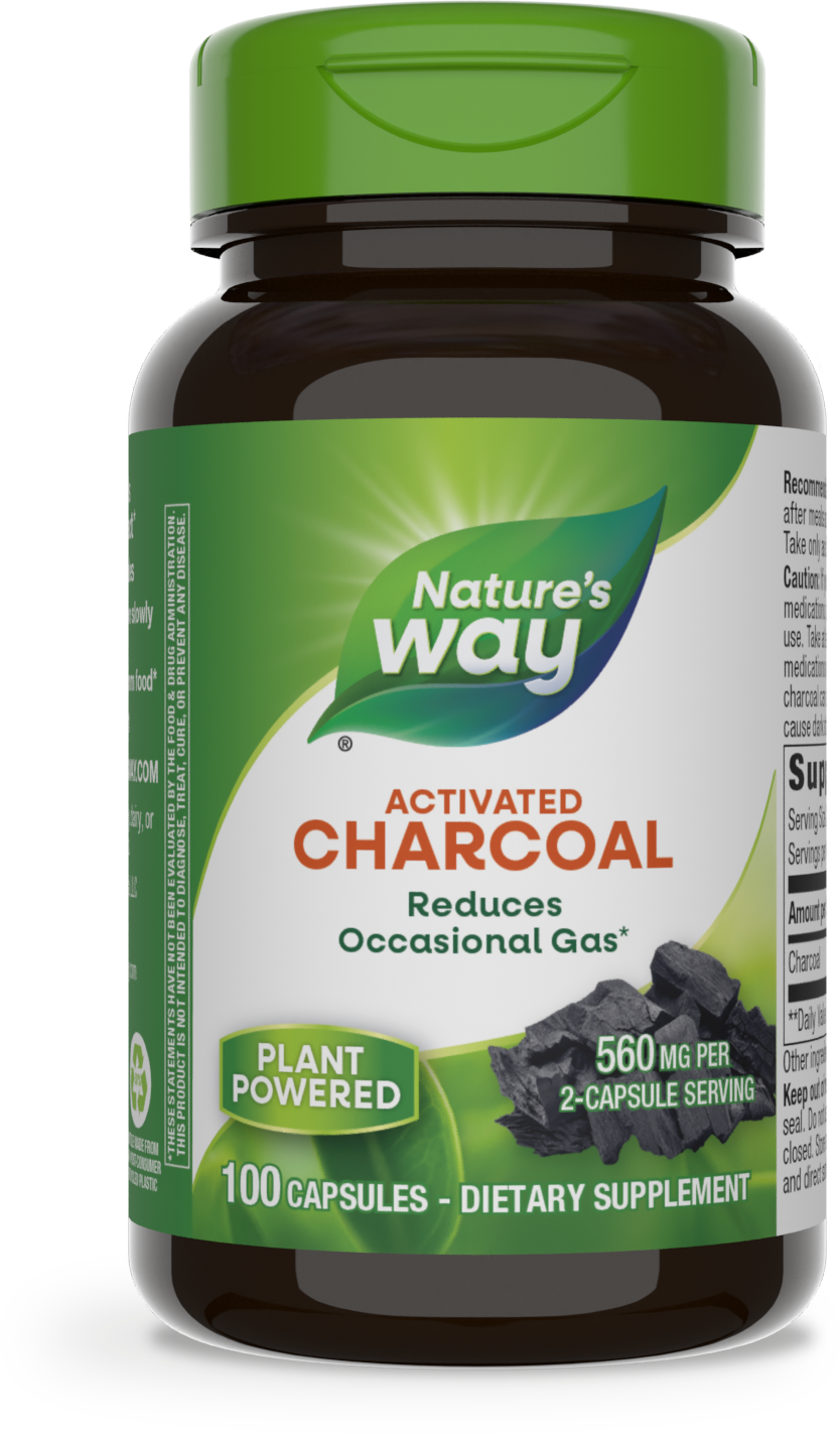 <{%PRIMARY_2070%}>Nature's Way® | Activated Charcoal, 100 capsules