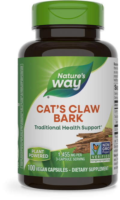 <{%PRIMARY_11450%}>Nature's Way® | Cat's Claw Bark, 100 capsules