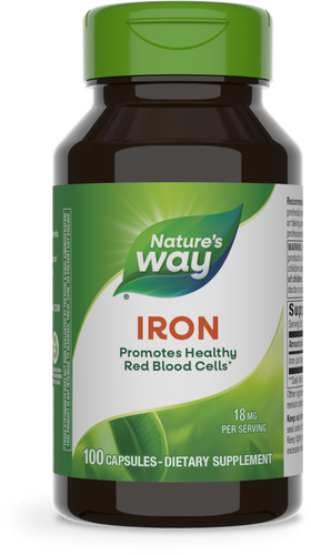 Nature's Way® | Iron, 100 capsules Sku:41041