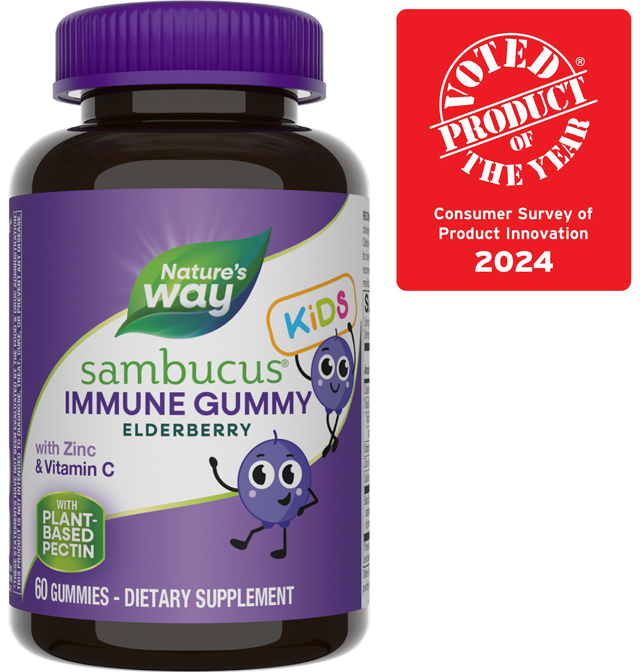 <{%PRIMARY_undefined%}>Nature's Way® | Sambucus Kids Immune Gummies