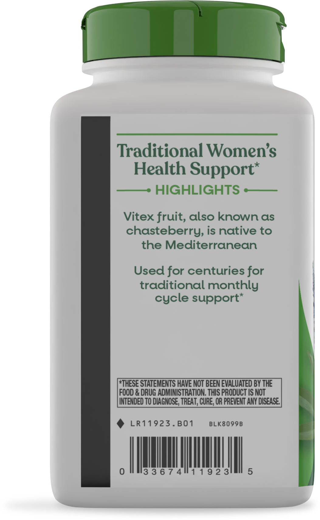 <{%MAIN3_11923%}>Nature's Way® | Vitex Fruit - left side of pack
