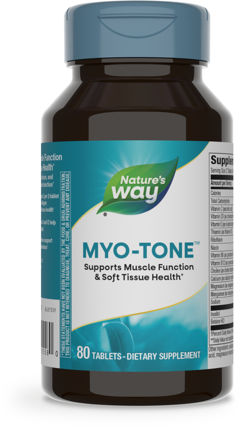 <{%PRIMARY_01558%}>Nature's Way® | Myo-Tone, 80 tablets